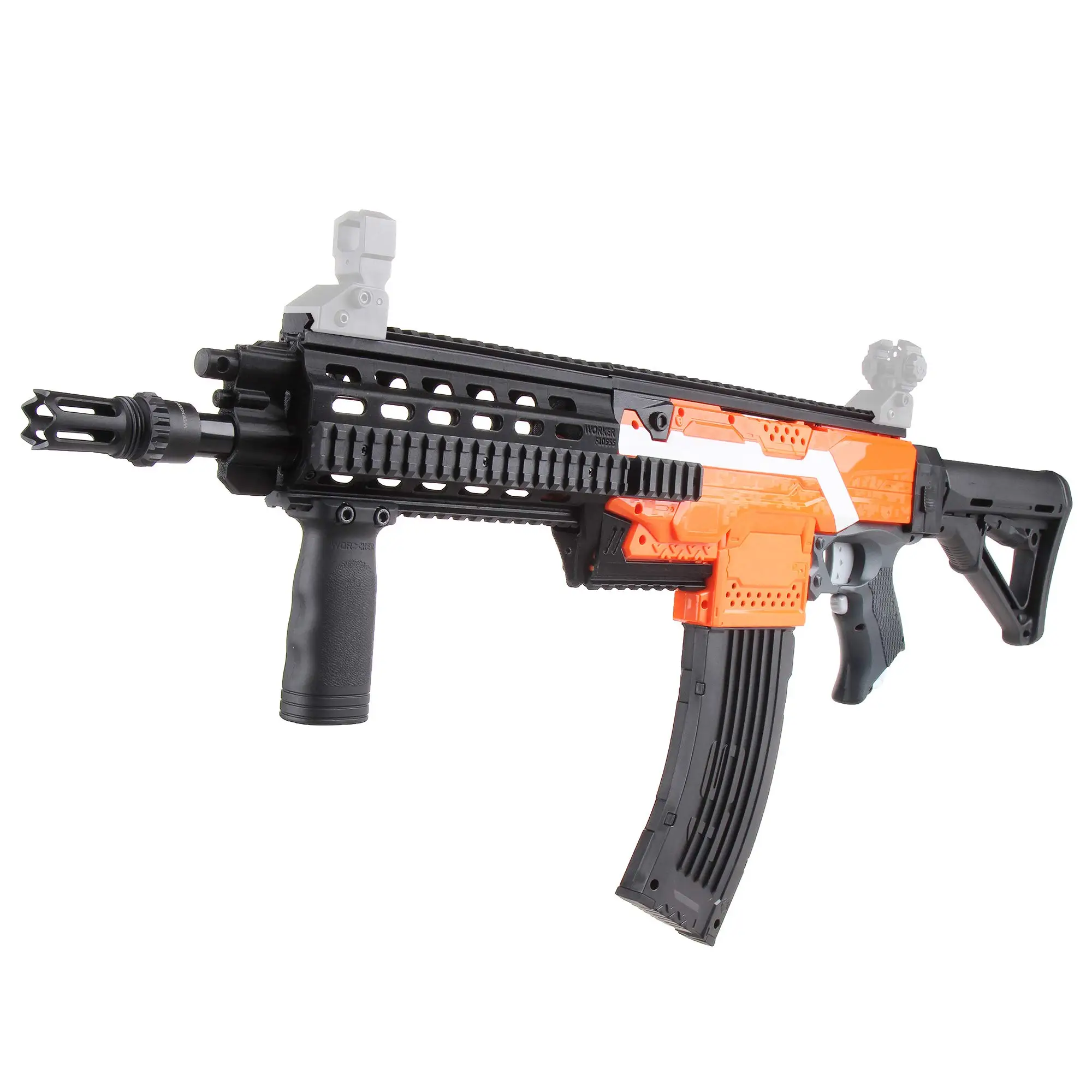 Набор модов JGCWorker для Nerf N-Strike Elite Stryfe обновленная модель модуль крепления (G-56) |