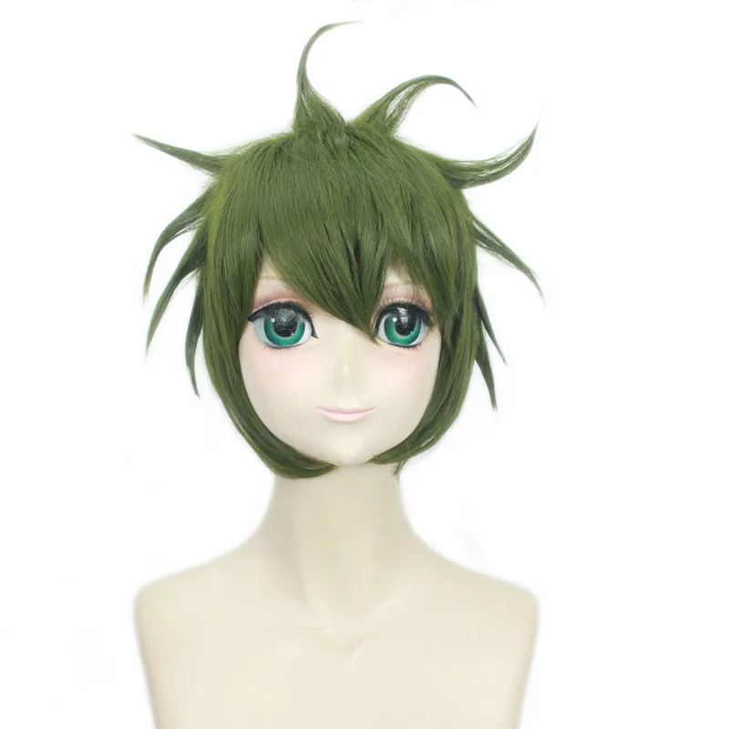 Новинка, Danganronpa V3 rantara Amami, костюм для косплея, униформа Danganronpa V3-Killing Harmony, вечерние костюмы на Хэллоуин, только больше - Цвет: Hair Wig