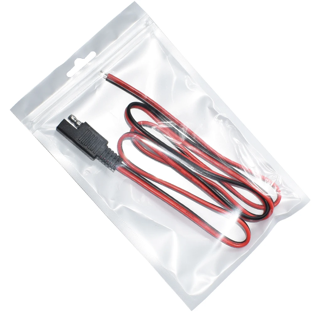 Автомобильный удлинитель вилка SAE 100 см Power 18AWG быстроразъемный штекер для