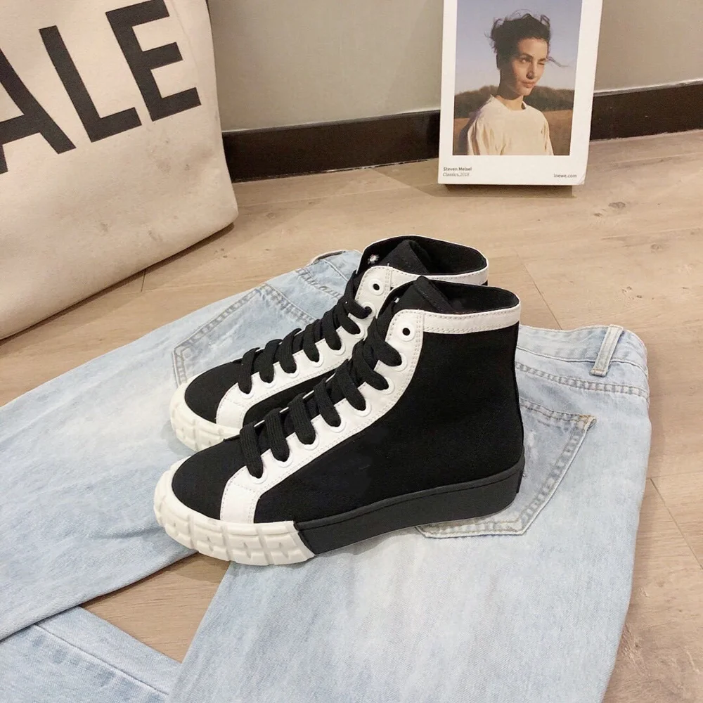 Женские парусиновые туфли Sweeheart повседневные из ЭВА на плоской подошве шнуровке