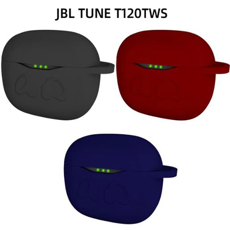 

Портативный Силиконовый защитный чехол для наушников JBL Tune T120TWS