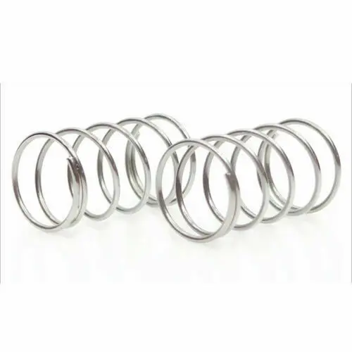 Компрессионная пружина из нержавеющей стали диаметр проволоки 0 7 мм внешний 5