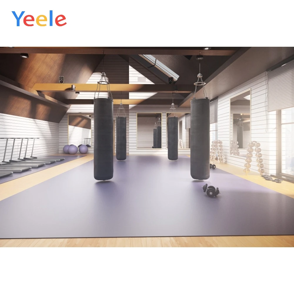 Фон для интерьера Фотофон зала фитнеса украшения окон и комнат фотографический