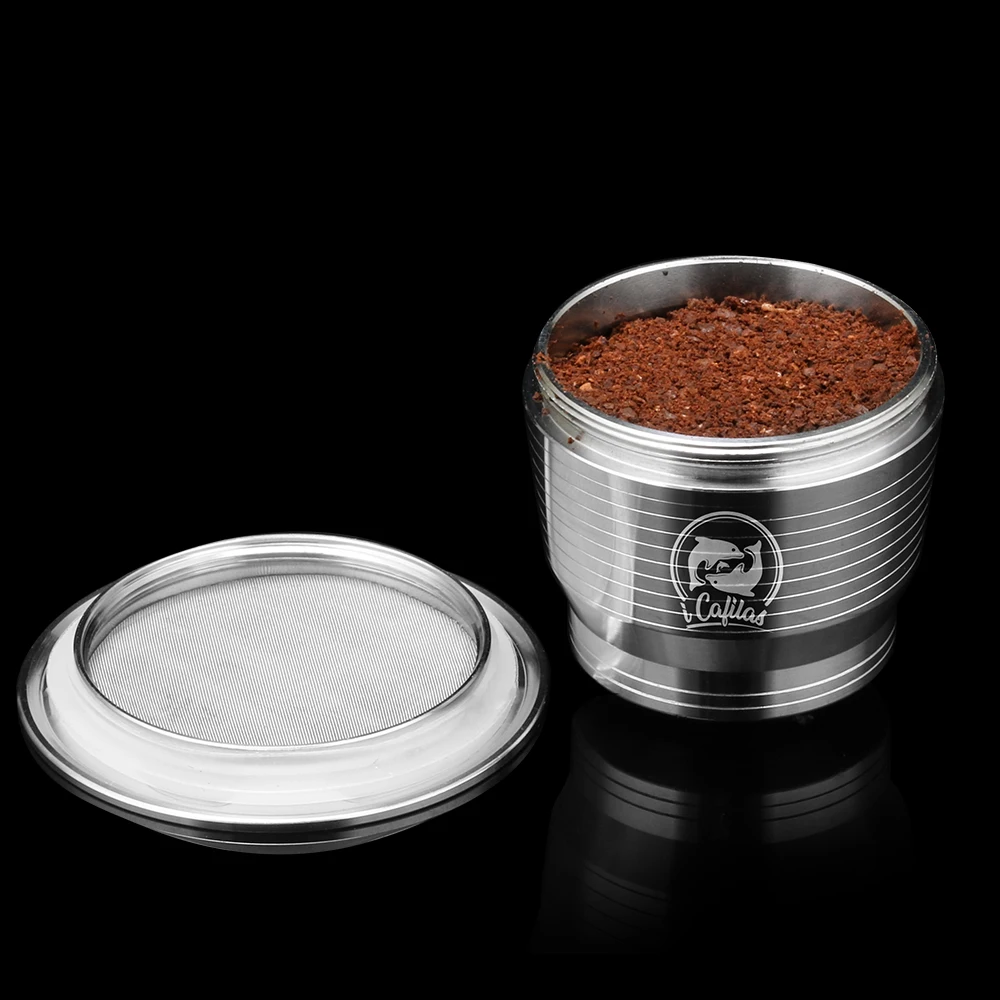 Многоразовая многоразовая Капсульная чашка для кофе Crema Nesspresoo из нержавеющей