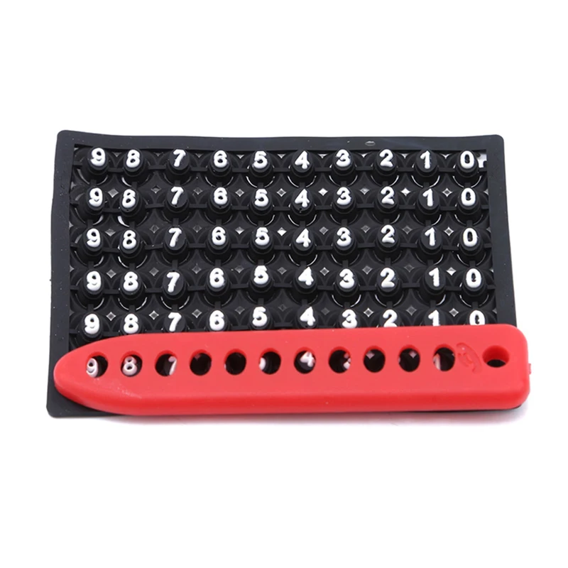 Горячий автомобильный брелок анти потерянный номер телефона для карты