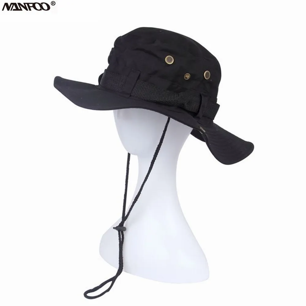 На Открытом Воздухе Шляпа Bonnie Охотничий Тактический шляпа с широкими полями