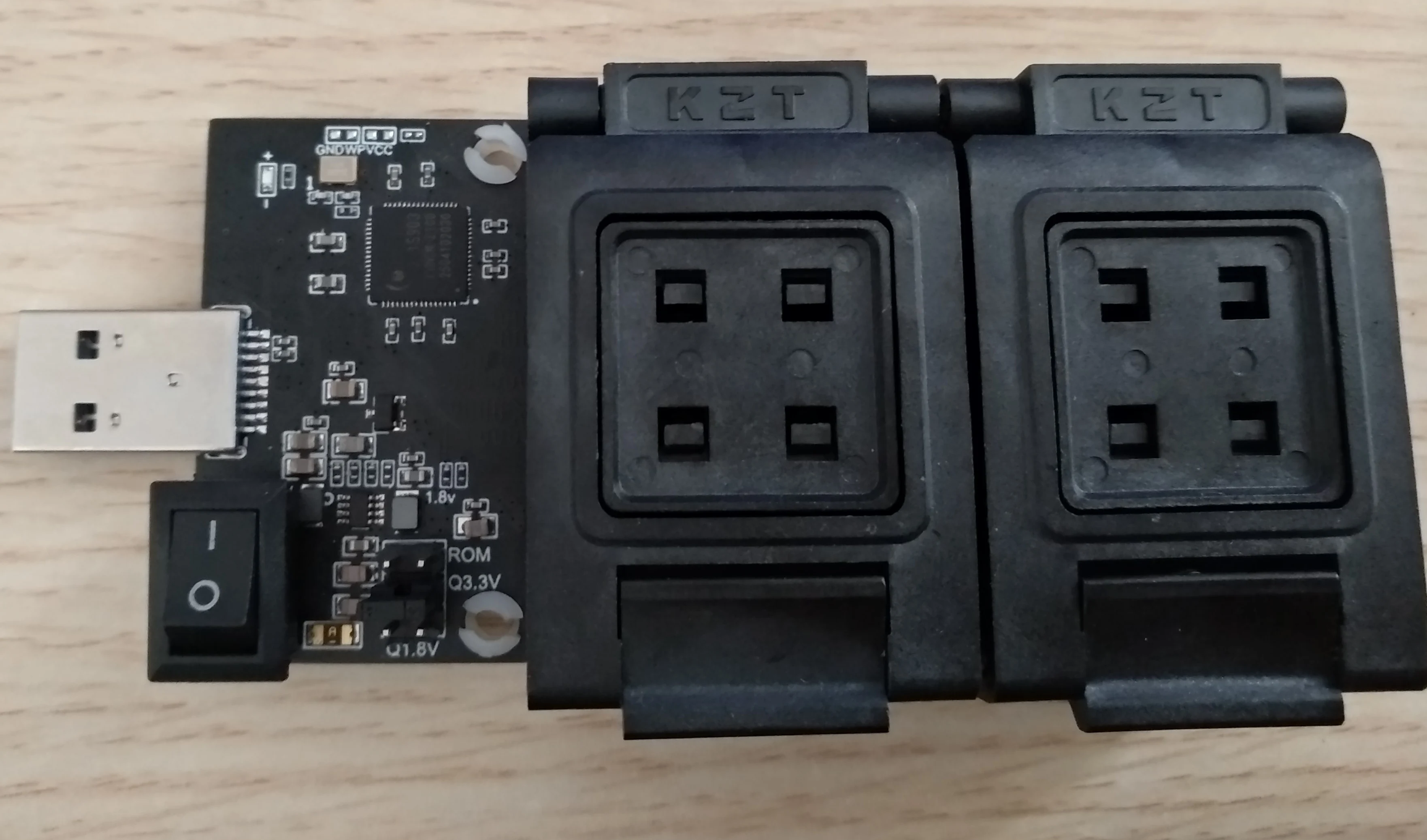 

IS903 2CH Test Rack U Disk Empty Rack Flash BGA132/152 8CE