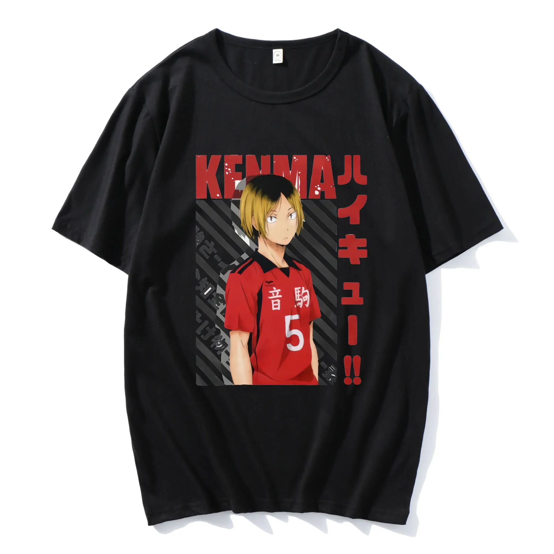 

Harajuku Kenma Print Tshirt Clothes Men Cartoon Oversized T-shirt Short Sleeve Men 2021 Funny Japanese Anime Streetwear T Shirt