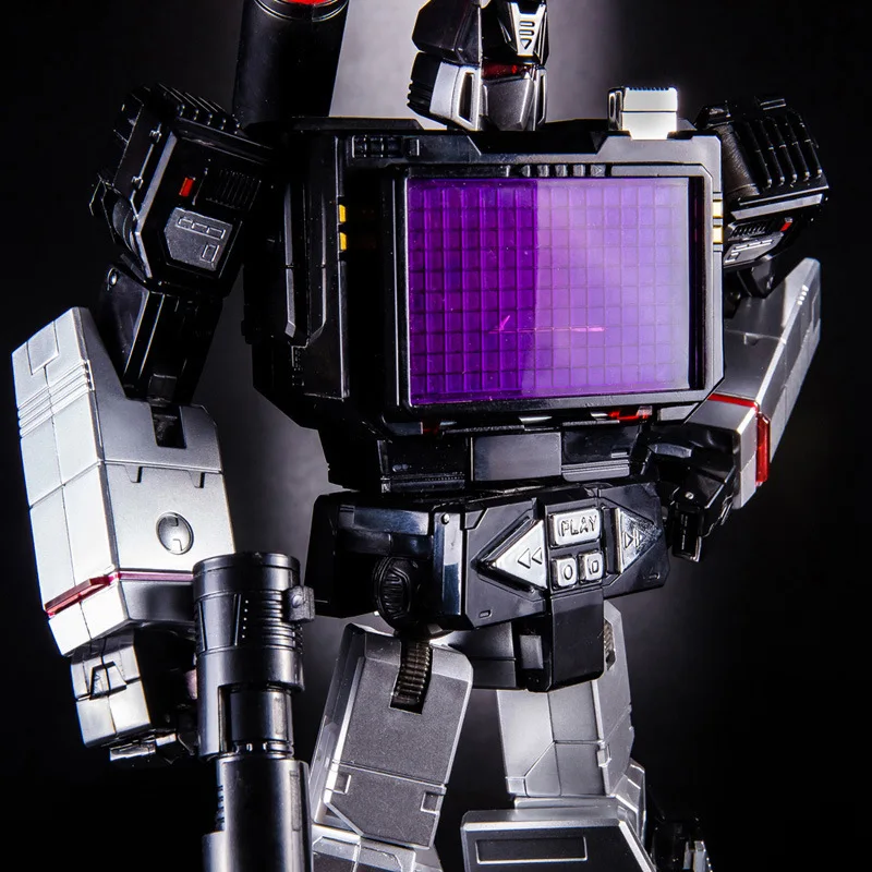 

Transformation THF Soundblaster Metal Part Deformation Robot KO MP13 Transparent Soundwave Action Figure Toy Children Gifts