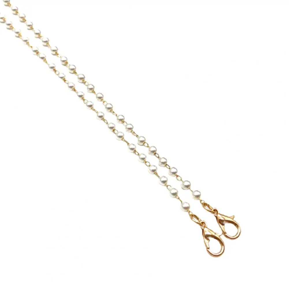 

Eyeglass Chain Comfortable Strong Construction Copper Women hanging neck anti-drop Eyeglass Chain for Party