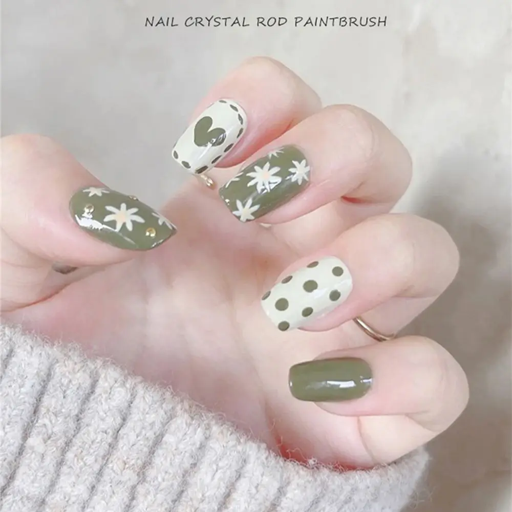 Кисть для маникюра с ультратонкой головкой 3 шт./компл. | Красота и здоровье