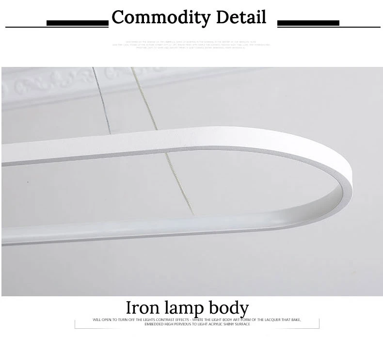 Rectangle Modern Led Pendant Lamps for Living Room Restaurant Bedroom Decorative Pendant Light Lamparas AC85-260V remote control