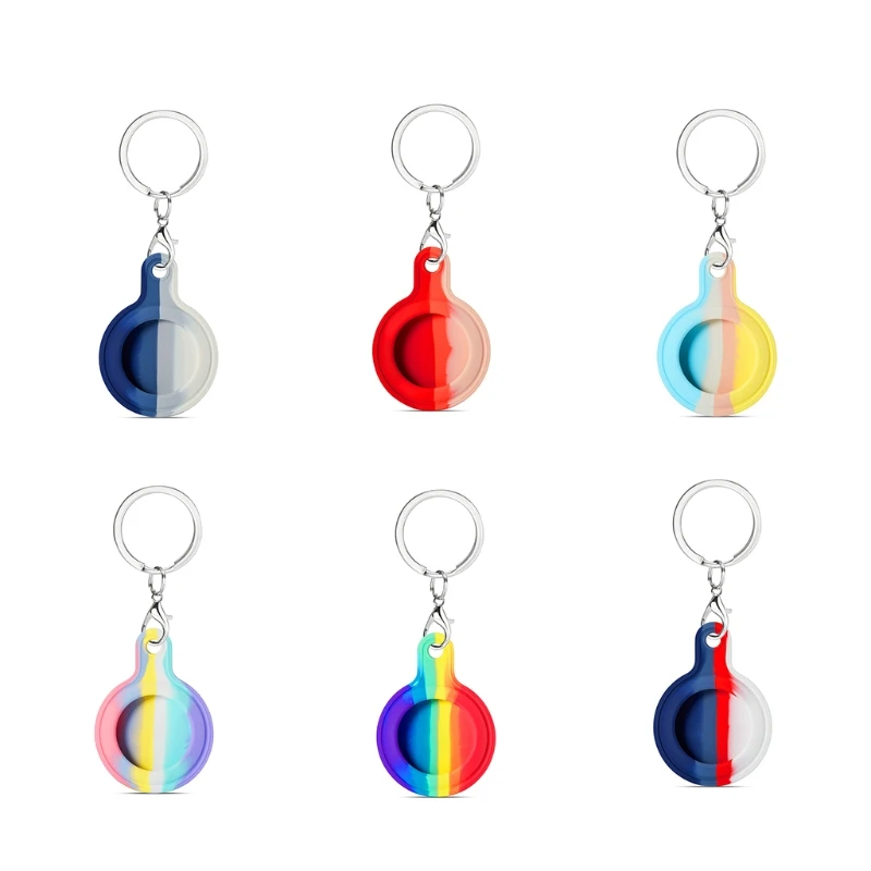 

Для airтеги Rtainbow Защита от царапин трекер против потери полная Защита силиконовый ударопрочный трекер чехол