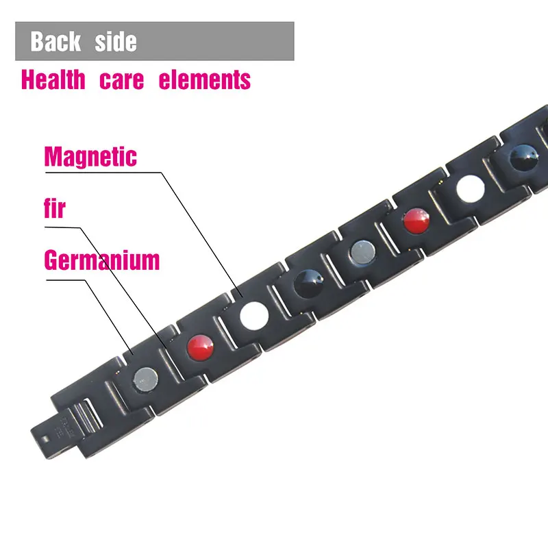 Модные ювелирные изделия магнитный браслет из нержавеющей стали