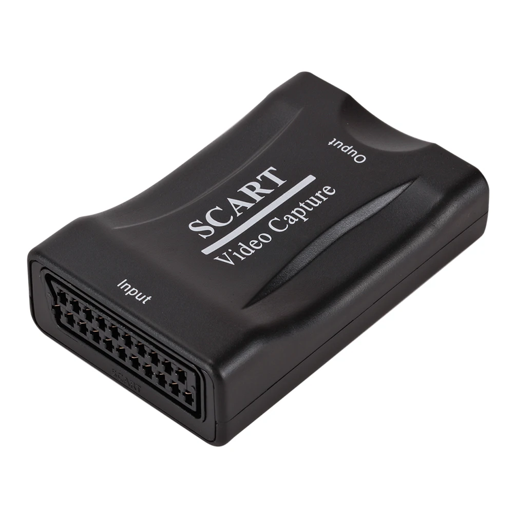 USB 2 0 SCART HDMI 4K Plug And Play Live Streaming Box DVD Grabber записывающая видеокарта игровой домашний