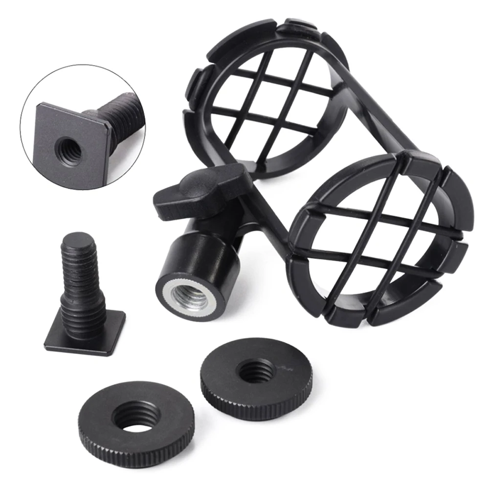 BOYA BY C04 амортизирующее крепление для камеры с микрофоном AKG D230 senheхаб ME66 Rode NTG