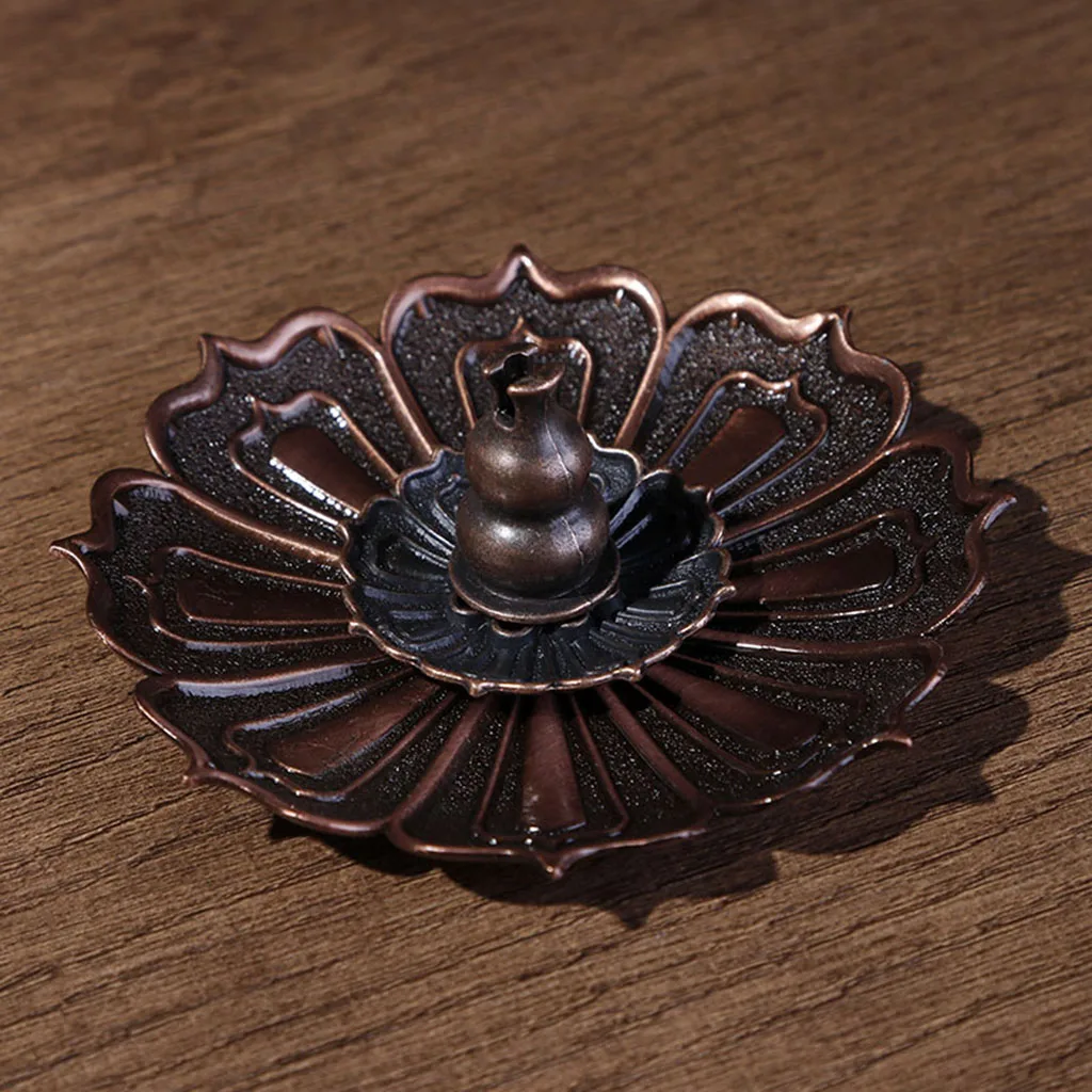

Handmade Antique Incense Burner Holder For Cones & Sticks & Coil 3 in 1