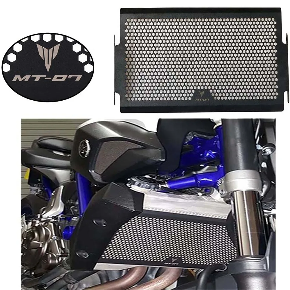 

For Yamaha MT-07 MT07 FZ-07 FZ07 2014-2018 2017 Motorbike Radiator Protective Cover Guards Radiator Grille Cover Protecter Grill