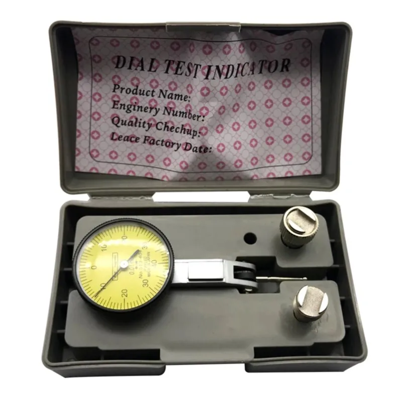 

0-0.01mm Level Gauge Scale Precision Metric Dovetail Rails Dial Test Indicator Dial Indicator Measuring Instrument Tool