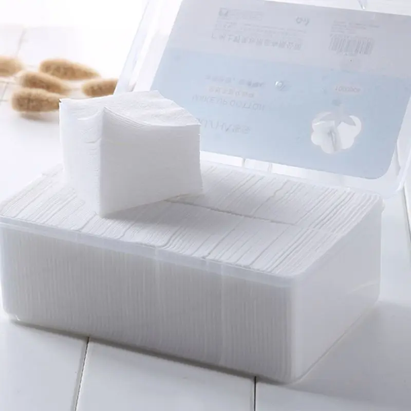 1000 шт./кор. нетканое полотно косметический Ватные диски салфетки для снятия
