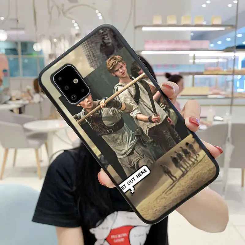 

ZFGHSHYQ Maze Runner Phone Case For Samsung S9 10 20Plus Note 7 8 9 10 10plus Pro J8 M30 31 A30s A71