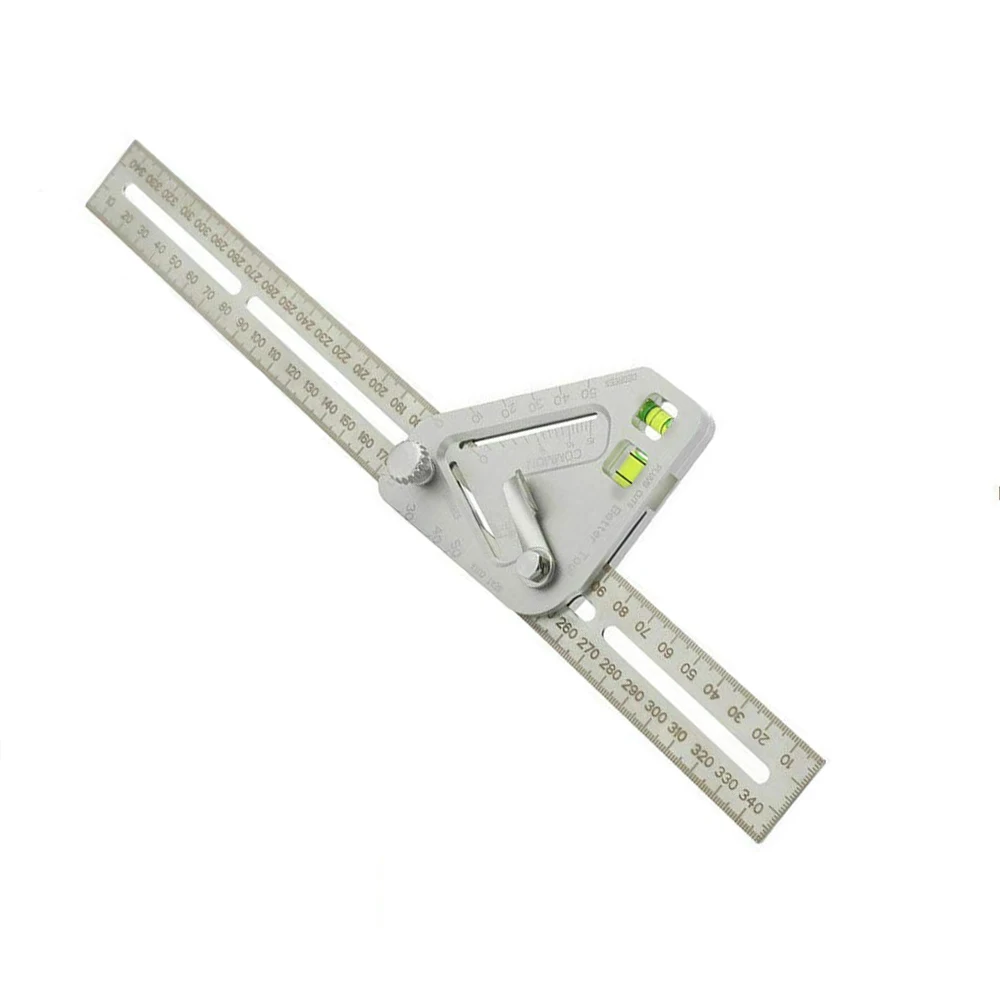 Линейка треугольная угловая линейка транспортира для деревообработки сталь |