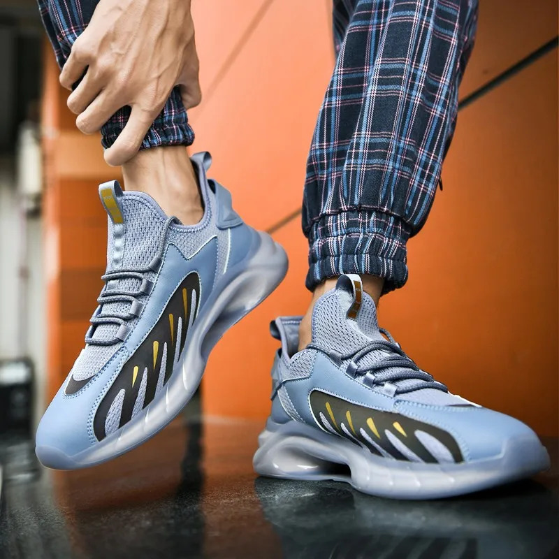 

Men's high-quality upgraded sports shoes, fashionable and comfortable, breathable men's shoes lace-up casual sports shoes