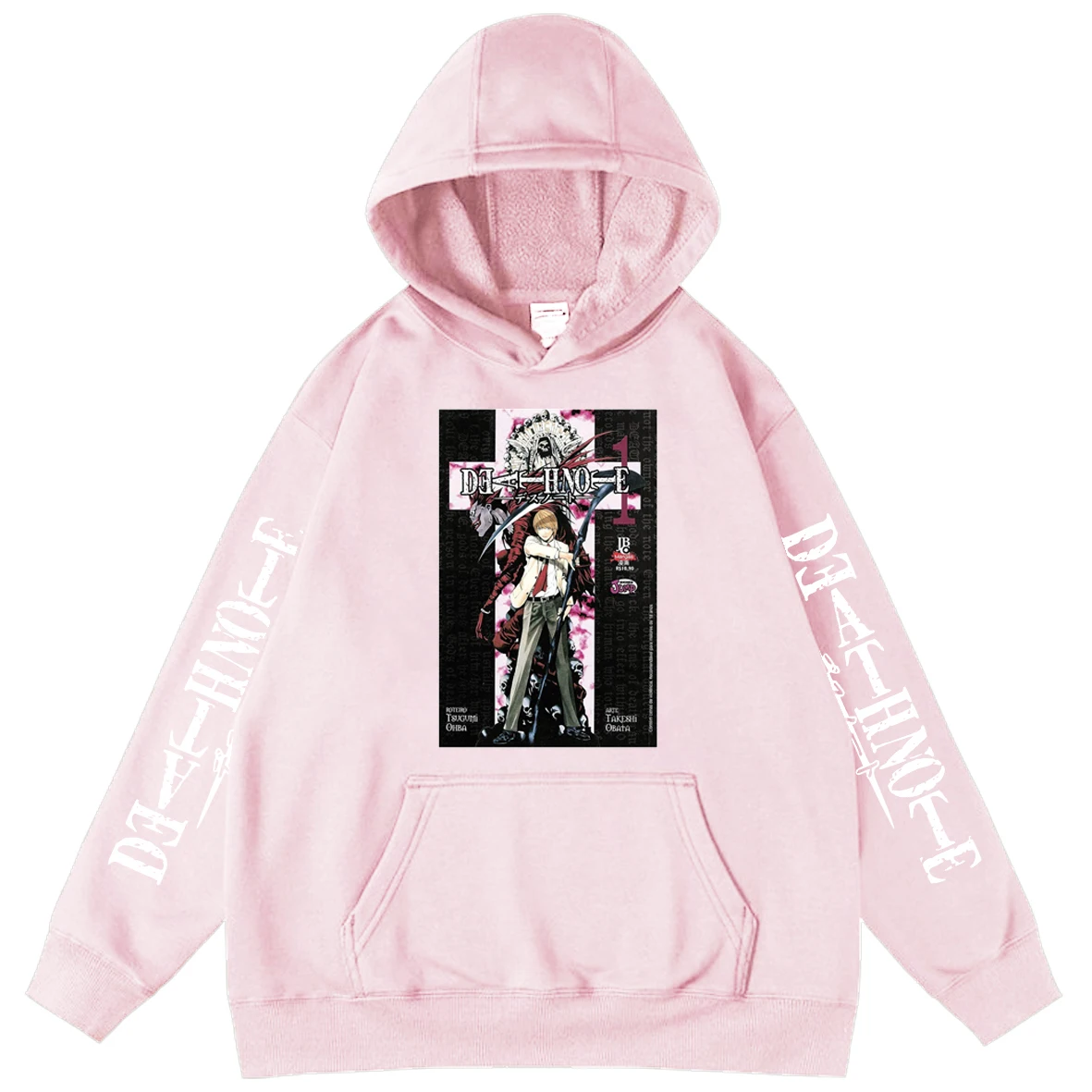 

Death Note Anime Print Hoodies Cool Hot Sale Children's Clothing Teens Oversized Hoodie Boys/Girls Daily Outerwear Sweatshirt