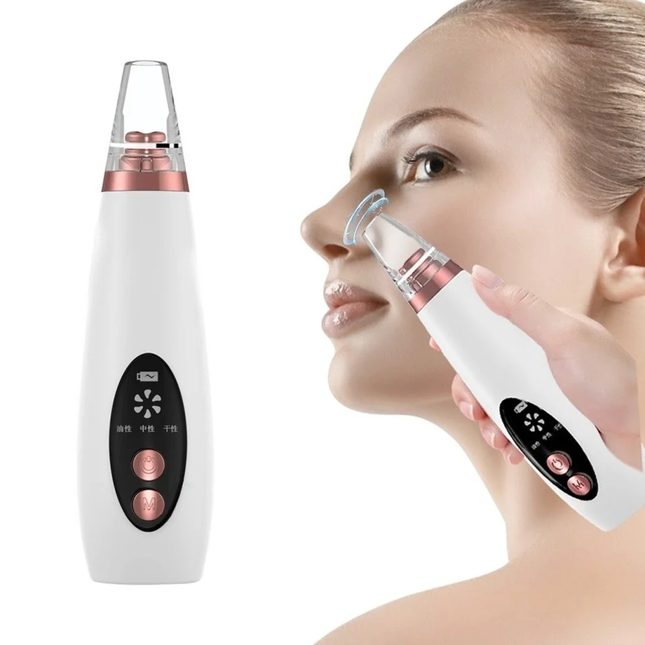 

Портативный электрический пылесос для удаления черных точек, вакуумный очиститель для лица, инструмент для глубокого очищения пор, инструм...