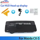 Автомобильный Электронный HUD-дисплей XINSCNUO OBD, для Mazda CX-5, 2017, 2018, 2019, экран безопасного вождения проекционный спидометр