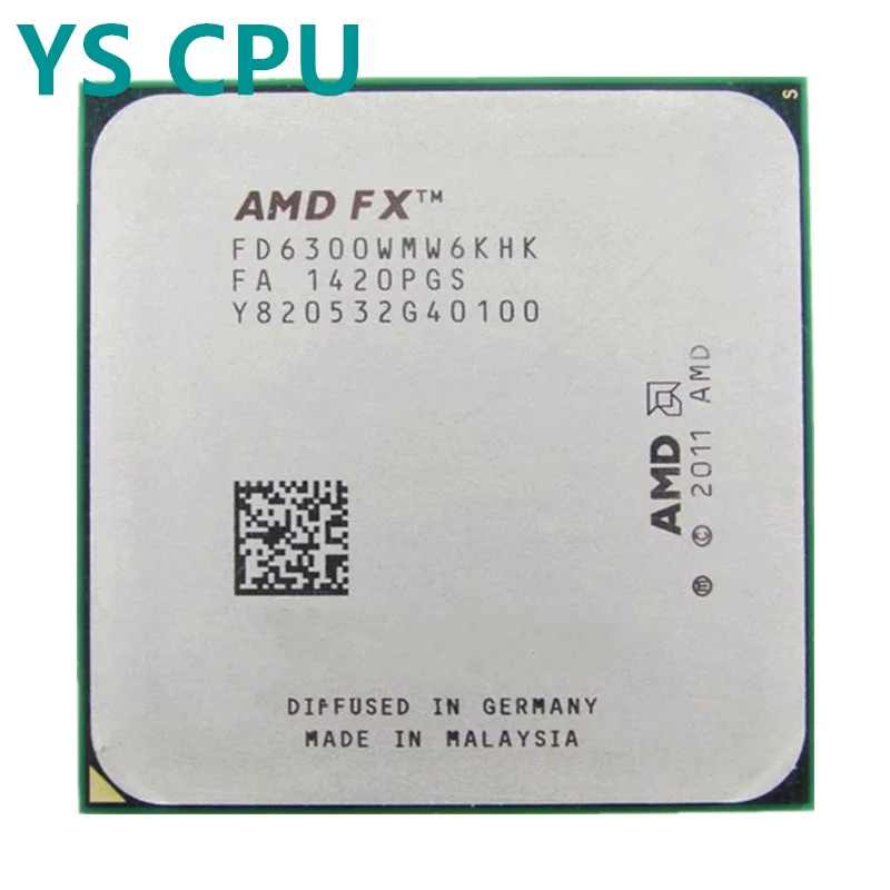 

6-ядерный Процессор AMD FX 6300 AM3 + 3,5 ГГц/8 Мб/95 Вт