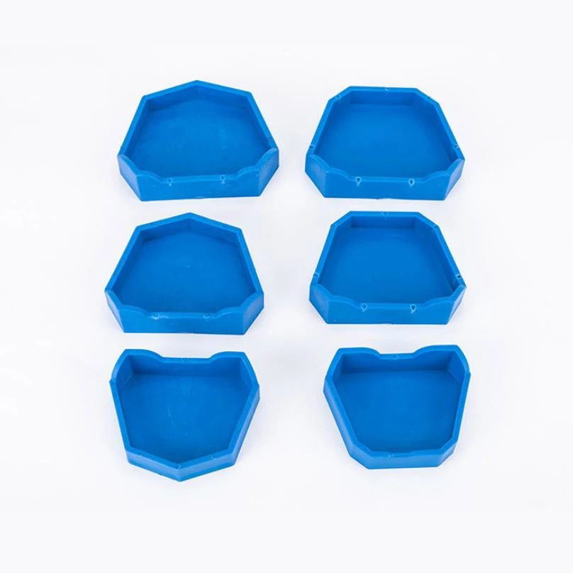 6 шт./компл. Стоматологическая модель бывшая базовый набор лотков Нижняя верхняя