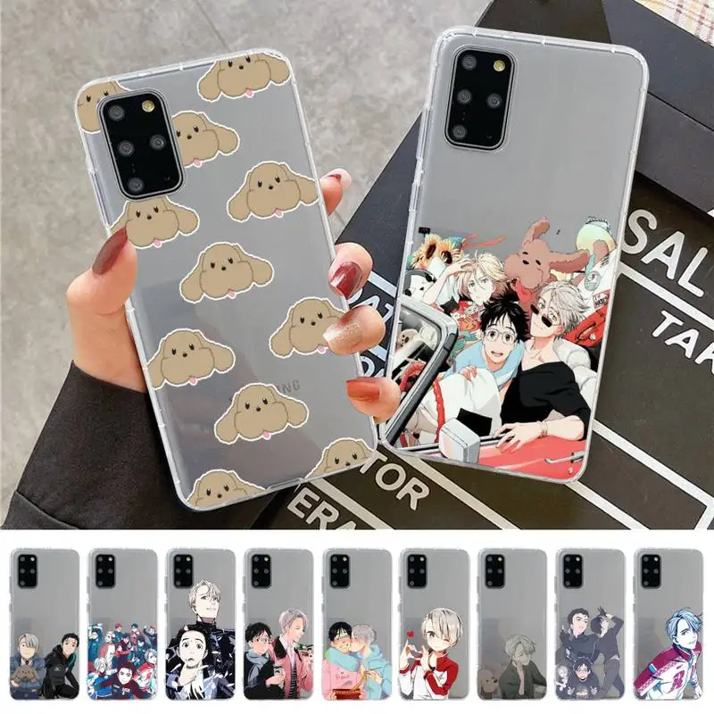 

MaiYaCa Japan Anime Yuri on Ice Phone Case For Samsung A 10 20 30 50s 70 51 52 71 4g 12 31 21 31 S 20 21 plus Ultra