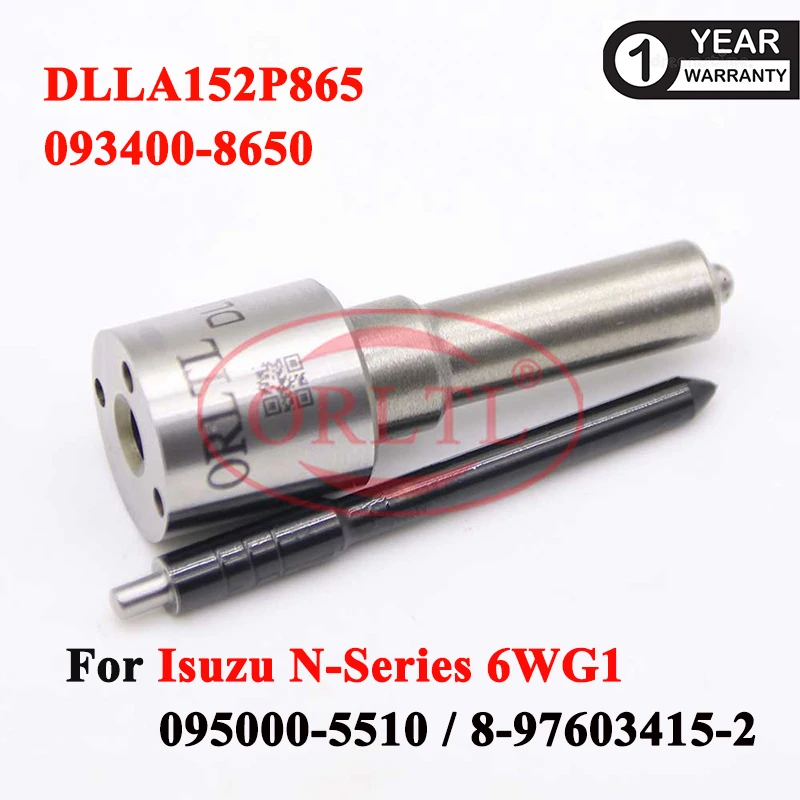 

Common Rail Injector Nozzle DLLA152P865 (093400-8650) Diesel Sprayer DLLA 152 P865 For 095000-5510 Isuzu N-Series 6WG1 6WF1-TC