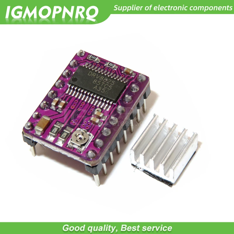 Драйвер шагового двигателя StepStick DRV8825 Reprap, 4-слойная печатная плата, RAMPS, замена A4988 для 3D-принтера