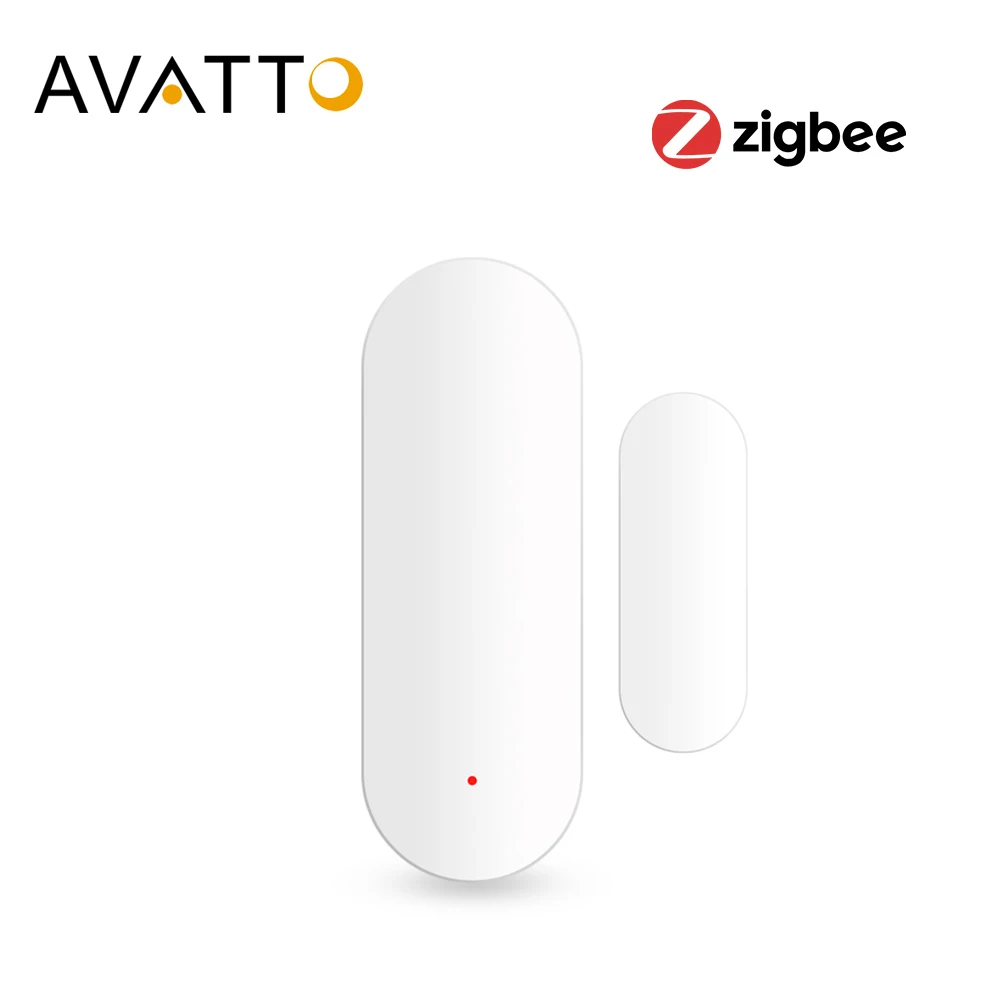 Датчик дверей AVATTO Tuya Zigbee умный датчик открытия/закрытия окон для умного дома