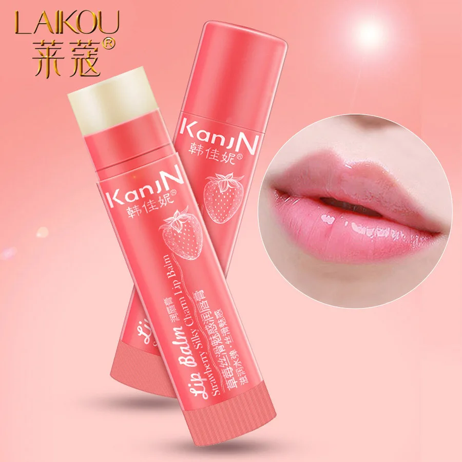 

LAIKOU Lip Balm Gloss Natural Aloe Honey Moisturizing Colorless Refine repair lip wrinkles For Woman Winter Lip Care baby lips