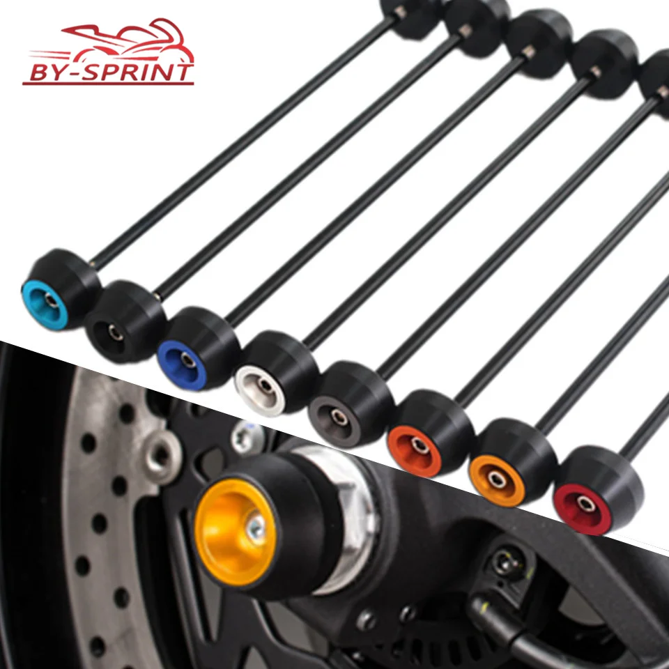 Мотоциклетные аксессуары защита передней и задней оси вилочного колеса слайдеры