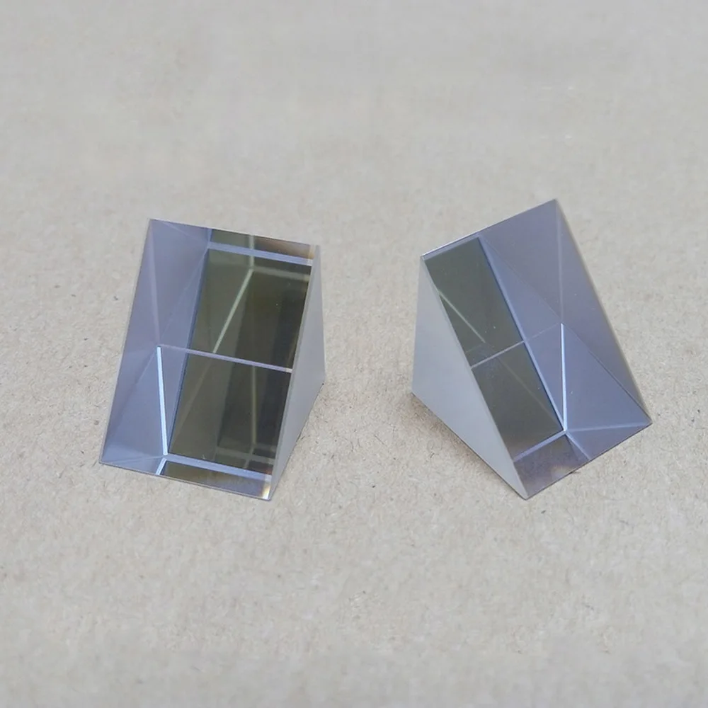 25*25*25 мм оптические эксперименты Isosceles правый угол Triprism для радужного стекла