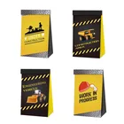 Строительный экскаватор, автомобиль, Подарочная коробка, бумажные пакеты, украшение для дня рождения, товары для праздника, коробка для конфет