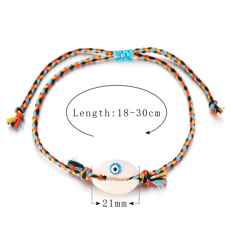 Богемные многоцветные браслеты из заплетенной кожи и для женщин мужчин ручная