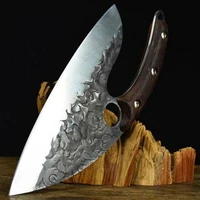 8 5 inch very sharp hanamde knives 7cr17comov high carbon steel hunting outdoors machete slicing cleaver chopping kitchen knives