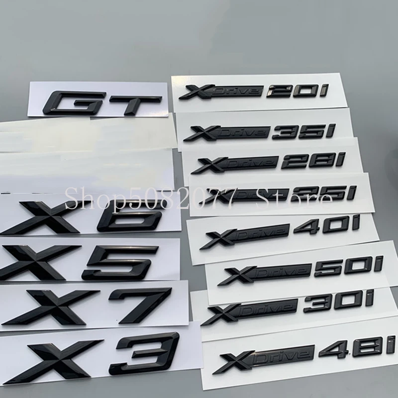 XDrive 20i 25i 28i 30i 35i 40i 48i 50i 20d 28d 30d 35d 40d 48d 50d для BMW X3 X4 X5 X6 X7 автомобиля Эмблема Fender