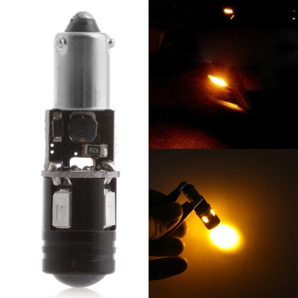 1 шт. Новый высокомощный Canbus безошибочный 120 градусов Bay9s H21W 5730 4LED светильник