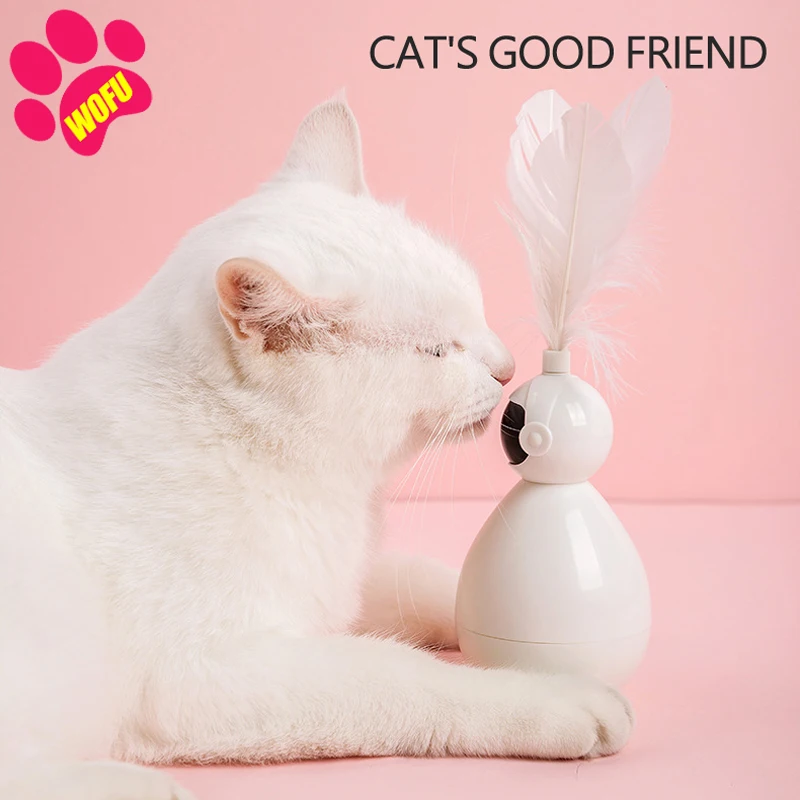 Развлекательные игрушки WOFUWOFU игрушка для домашних животных кошек неваляющийся