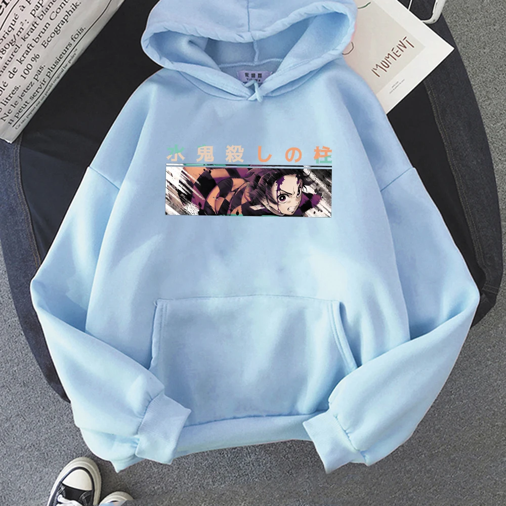 

Demon Slayer Hoodies and Sweaetshirts Men's New Print Fashion Hooded Pullovers Demon Slayer 2021 Spring Fashion Hooded clothes