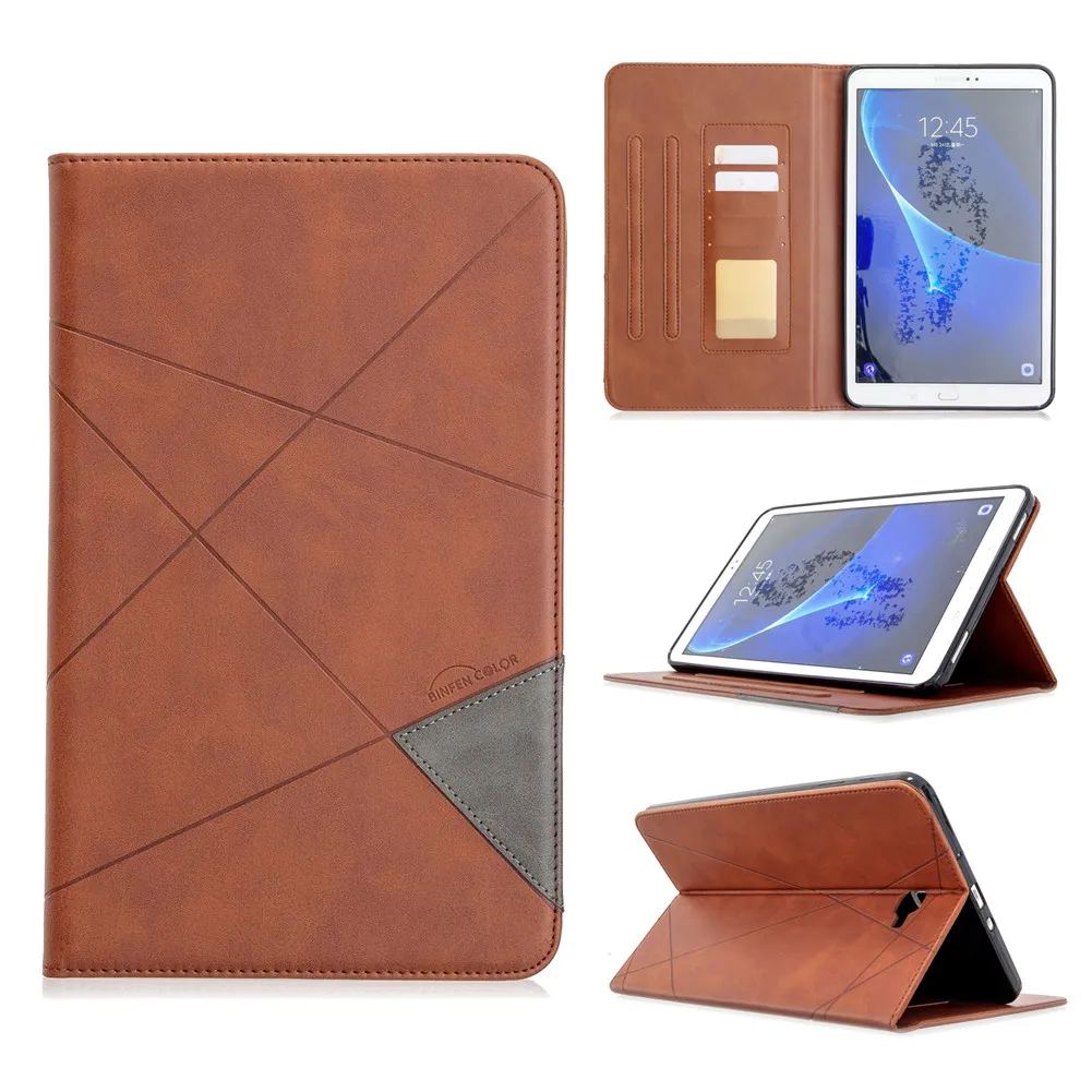 Чехол для планшета Samsung Galaxy Tab A6 10 1 дюйма 2016 T580N T585 T585C|Чехлы планшетов и