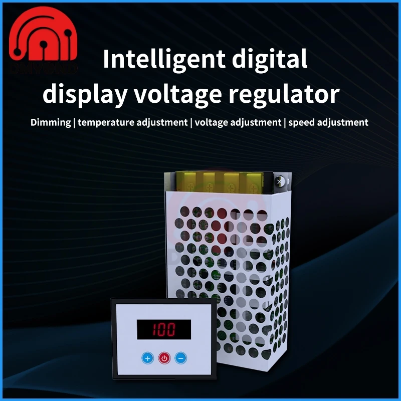 Регулятор напряжения SCR 220 В переменного тока 10000 Вт электронный регулятор