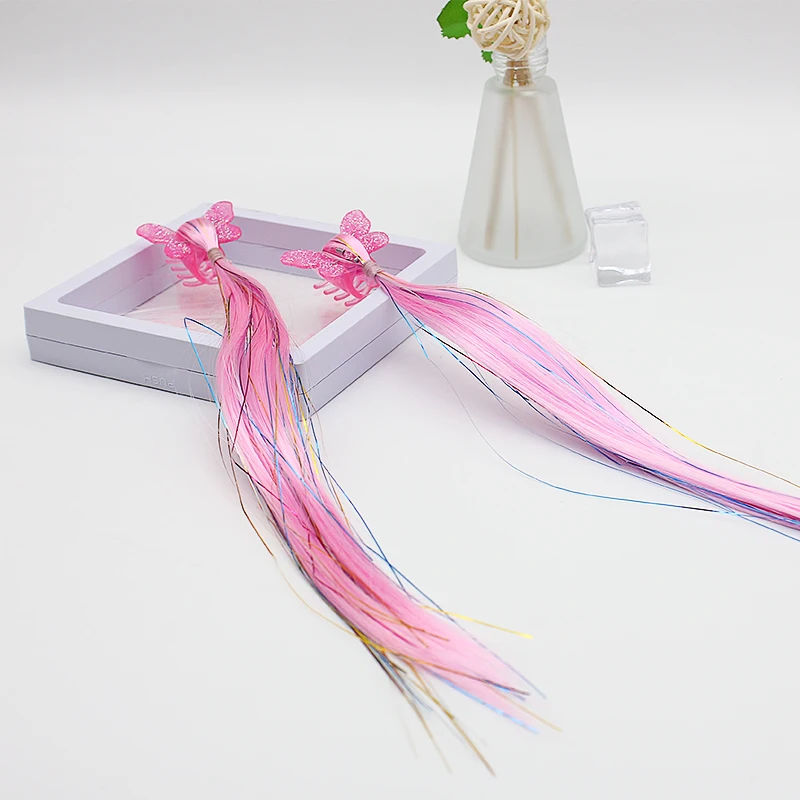 Заколки для волос с бабочками девочек милые цветные зажимы сделай сам в стиле