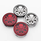 4 шт. 56 мм или 60 мм Осьминог логотип автомобиля колпачок центральной ступицы колеса обода значки Чехлы для обода наклейка на заднюю панель автомобильные аксессуары